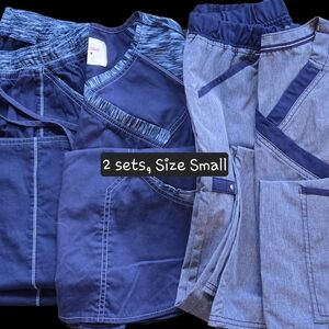 Srubststar Blue and Light Blue Scrub Sets